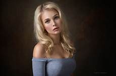 wallpaper model blonde blue woman eyes girl models women hd preview click big
