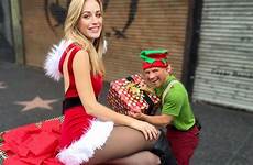 elf little naughty woman prank trunk package loading could really help into sexy use some her