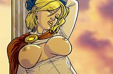 power girl dc fuckit hentai nude xxx luscious pinup superheroes comics size foundry comment leave