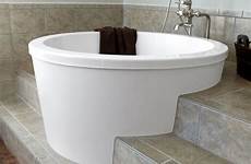 soaking soaker tubs bathtub baignoire salle bathtubs relaxing therapeutic mirabelle freestanding sabot corner heater digsdigs jets liveenhanced deschamps