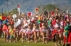 swaziland dancing umhlanga remsberg swazi maidens reeds mswati virginity gathering edwin contained