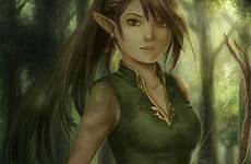 elf half female ranger girl fantasy dnd dungeons archer dragons wild huntress woods characters wood burner guardians sky character choose