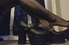 heels goth platform feet girl
