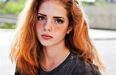 red hair freckles eyes brown beautiful redhead girl girls ginger pretty sofia gheorghe years women woman face tumblr babe emma