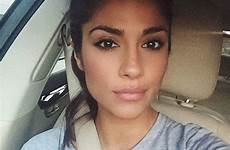 selfie pia car miller gorgeous latina makeup natural face leopard her off shows dailymail piece print two away body slim