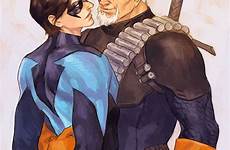 nightwing deathstroke robin dc slade batman saved tumblr comics titans teen
