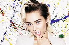 miley cyrus wallpaper singer hd full face paint american blue background wallpapers ultra preview click