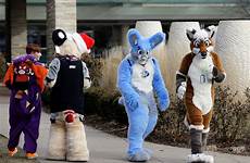 chlorine furries convention gas furry furfest midwest leak attack chicago hotel rosemont sickens ap caption evacuate otb costumes after fursuit