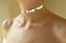 collar silver slave sterling etsy custom handmade gold request something order made just