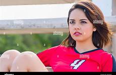 usa girl school high american student female outfit alamy texas sports