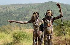 tribes tribe mursi ethiopian surma