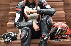 biker motorbike leathers jumpsuit ducati motorrad frau motorradbekleidung motorbikes