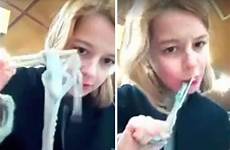 girl octopus eating viral live eats after massive blonde star