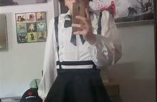femboy aesthetic nike wearing outfit outfits boys skirts dress maid clothes guys visit