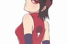 sarada uchiha naruto pixiv generations boruto symbol next zerochan fanart