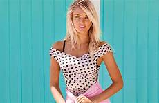 candice swanepoel wallpaper dress dot polka blonde model white girl вконтакте telegram twitter
