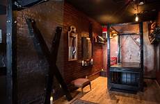 bdsm dungeon chamber room bondage rooms play chicago sex couples table dungeons rentals fetish suspension frame adult leather also seen