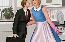 rib eves maid househusband feminized relationship roles kissing