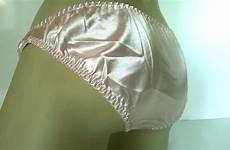 pink knickers stretch silky approx sides