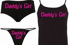 girl daddys thong panties camisole color set daddy hen boyshort bachelorette matching choices ddlg bdsm boy short baby party
