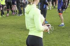 gemma pert yoga atkinson booty tight shows her workout off run fun candid posterior fit gear show bosom ample comments