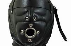 deprivation sensory mask leather hd12 adult hood masks extreme hoods bondage shop