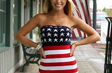 flag 4th july american patriotic sexy cuties make girl clad warning