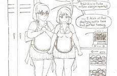 weight gain comic sarah deviantart comics