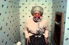 toilet granny
