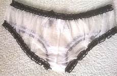 sissy panties frilly lace frou knickers