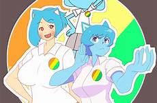 theycallhimcake gumball trinity holy amazing world mom cat blue nicole watterson cartoon comics deviantart random