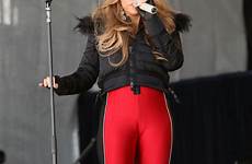 mariah camel toe carey pants wardrobe celebrity malfunction moments too most cameltoe tight red shocking stars ever newszii spandex spears