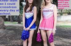 sissy cheerleader feminization tg girly cheerleaders transgender cheerleading maid caps feminize