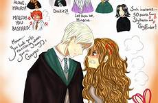 draco hermione dramione malfoy granger dxh ravishing fanfiction kiss hogwarts serien awe