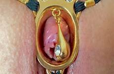 litter clitty clit her bdsmlr pussy pussymodsgalore expose clitoral collar jewel galore mods