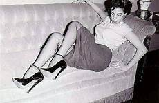 vintage heels stockings girls high shoes garter belt deviantart belts