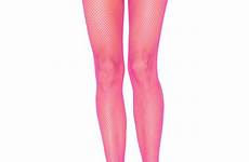 tights pink fishnet neon 80s costume accessories stockings