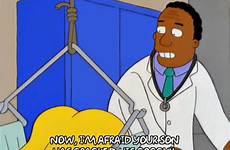 gif doctor simpsons butt episode gifs giphy everything has