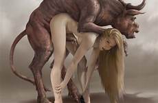 sex monster 3d bull cartoon minotaur nude female doggy greek naked style blonde xxx mythology hentai tumblr furry big bent