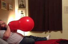 balloon blowing