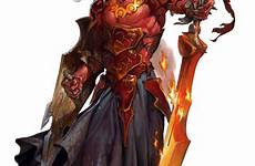 efreet sidan pathfinder lazen overlap ifrit dnd genies starfinder jesper ejsing d20 pfrpg efreeti criatura races rpg meninfantasyart