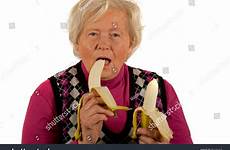 lady eating bananas senior stock shutterstock