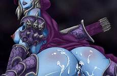 sylvanas hentai warcraft windrunner coursevent hearthstone manganiste