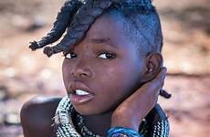 himba african tribes cultures woman angola namibia osterlund afro tribal himbas peoples namibian africanas africana traditional