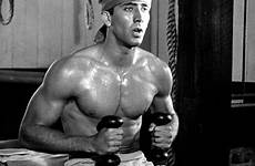 cage nicolas young sexy nicholas 1980s shirtless hot gym movie men everyone thing who has actors meme beautiful people comments
