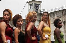 prison rio inmates pageant talavera inmate uniforms pageants bangu harder penitentiary
