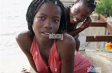 african naughty girls young alamy curiously camera looking into two
