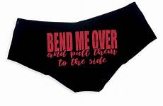 bend slutty underwear womens