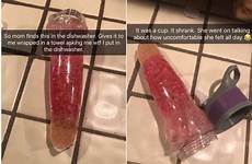 mom her sex toy bottle found she dildo put girls daughter reddit internet instead water away pink