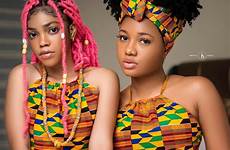 african kente hot beauties two fashion shots prints ghana beauty credit classic